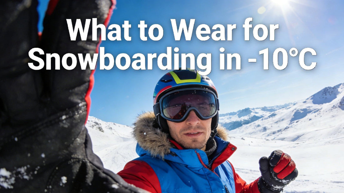 what to wear snowboarding minus10