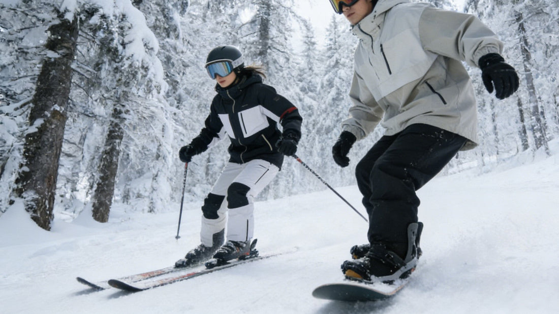 Why Snowboarding Feels Colder Than Skiing?