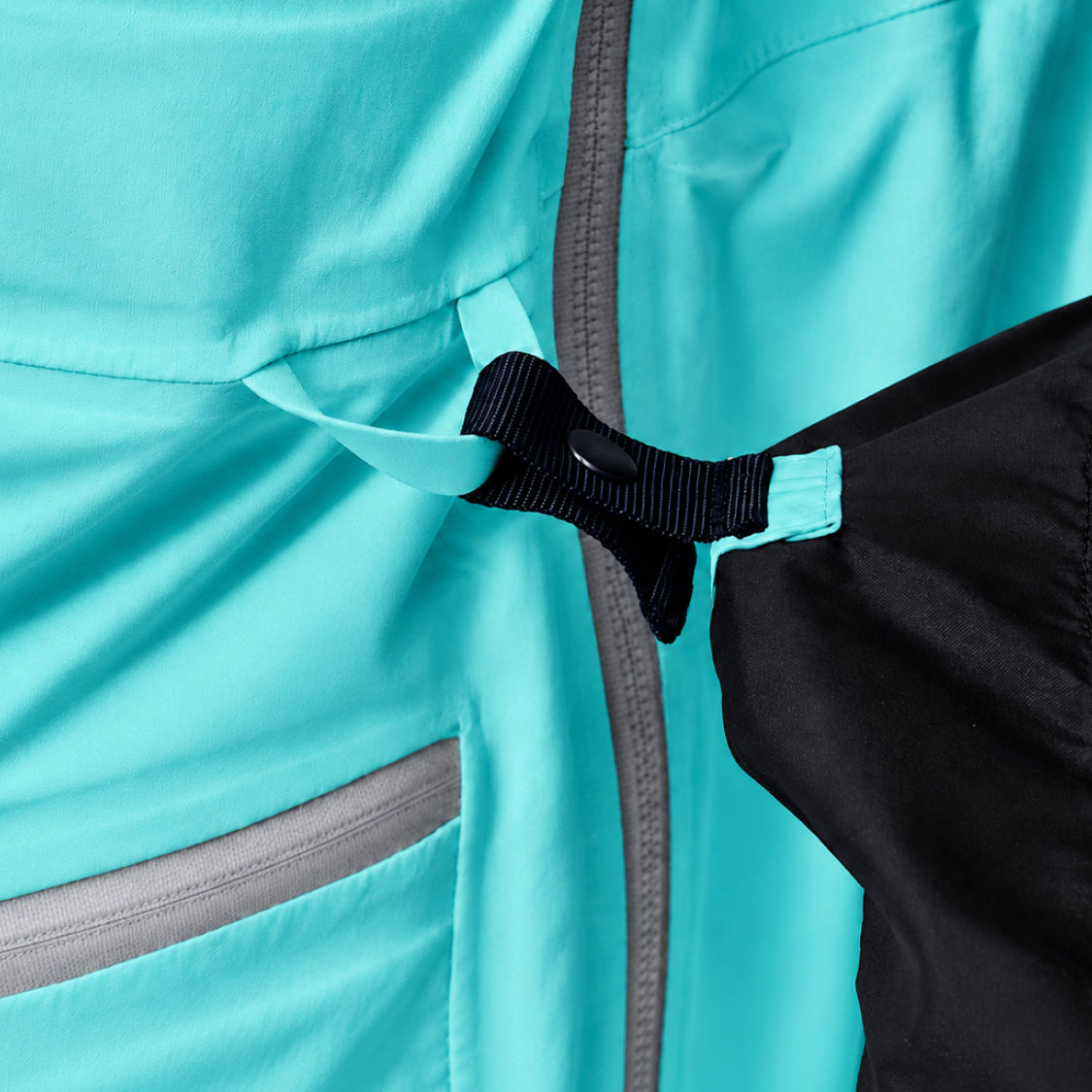 Jacket-to-Pant Connection Hooks