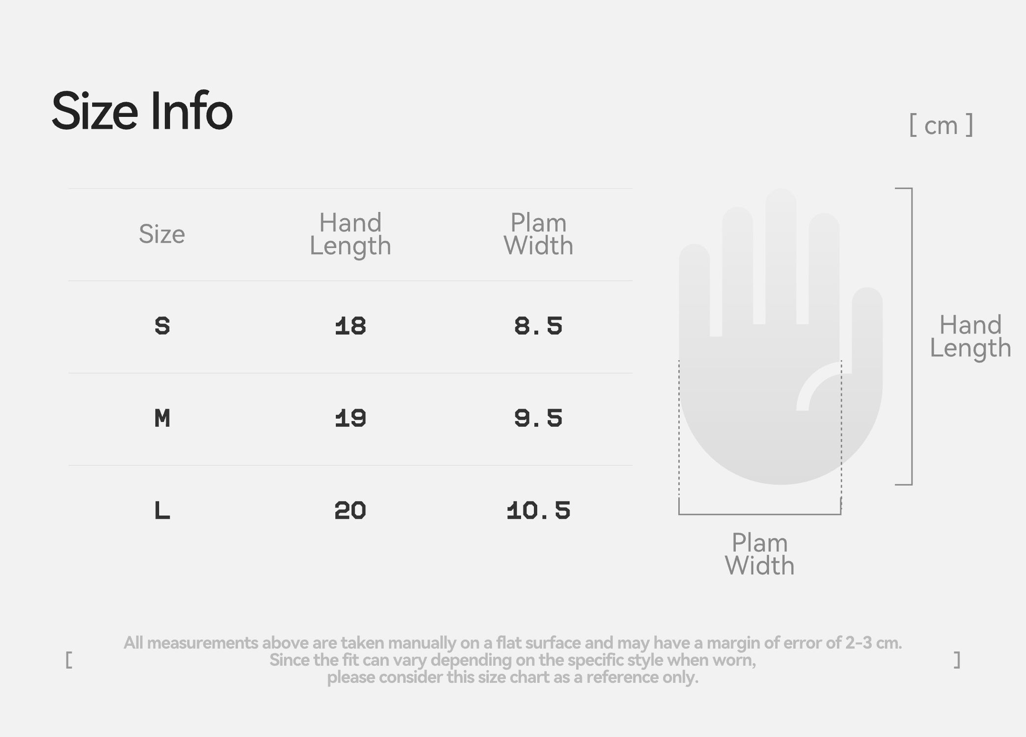 Size guide