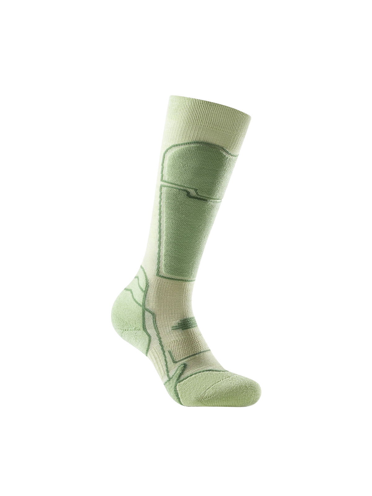 Performance Ski & Snowboard Socks in Light green