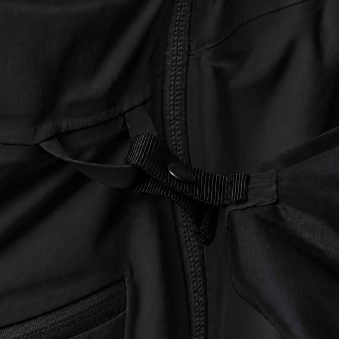 Jacket-to-Pant Connection Hooks