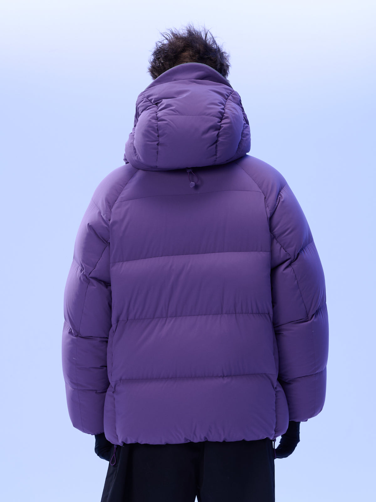 UZSQUARE Unisex Hooded Down Jacket