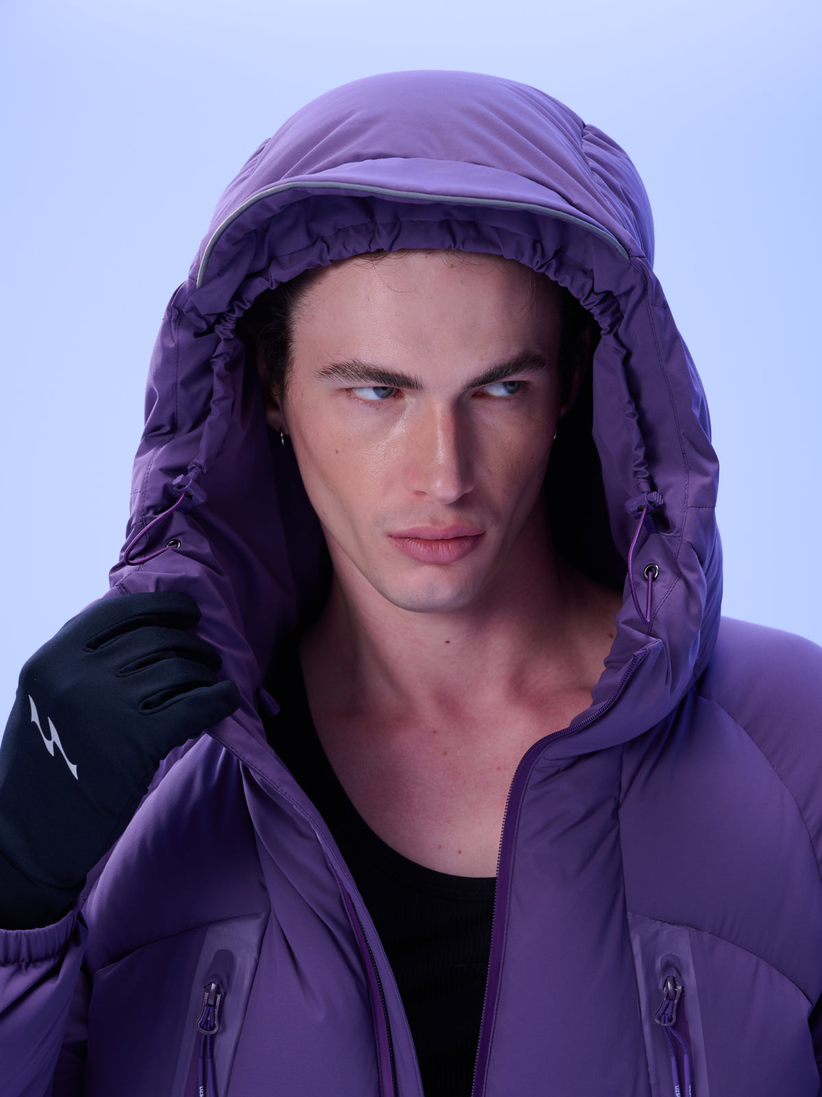 UZSQUARE Unisex Hooded Down Jacket