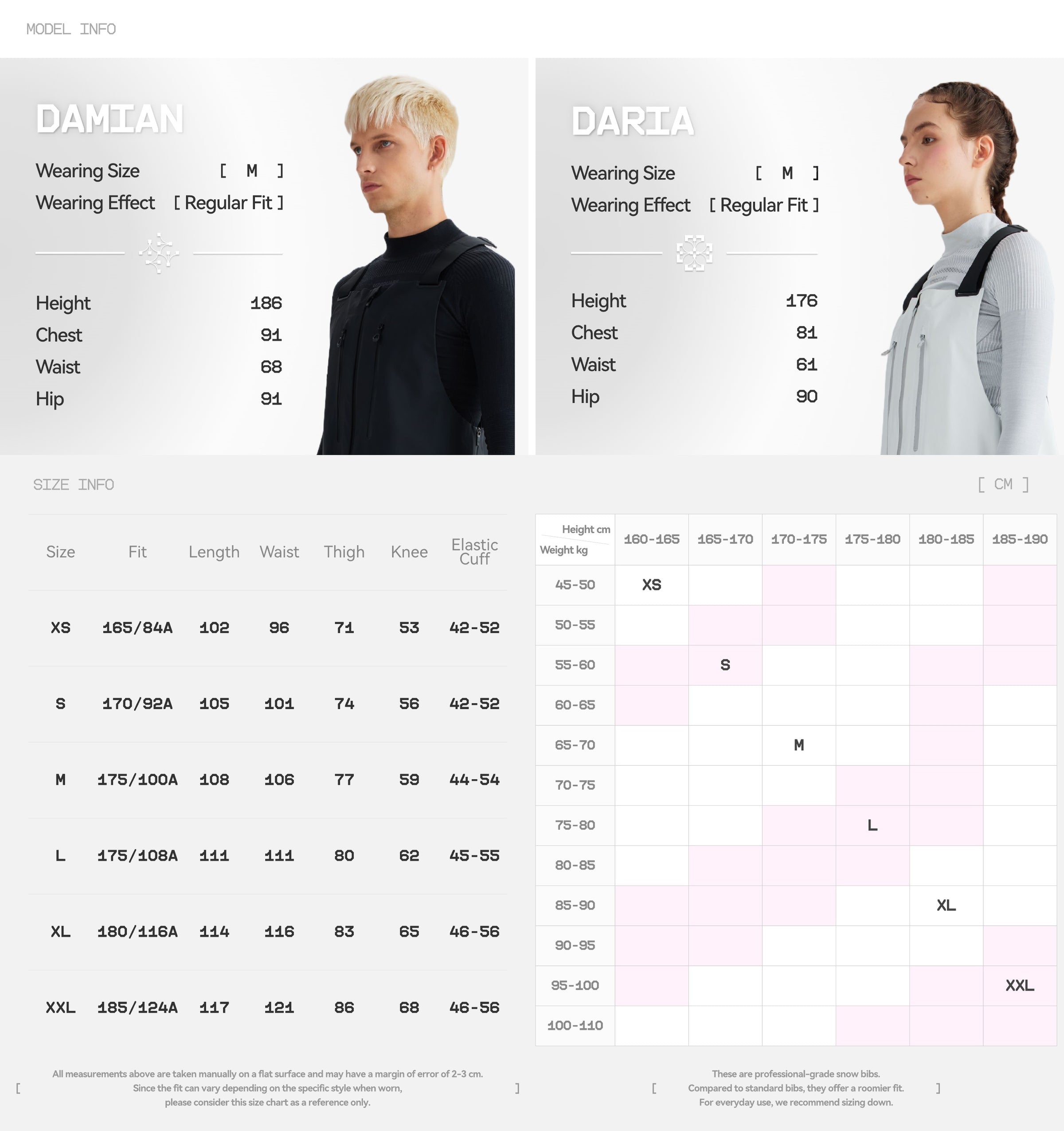Size guide