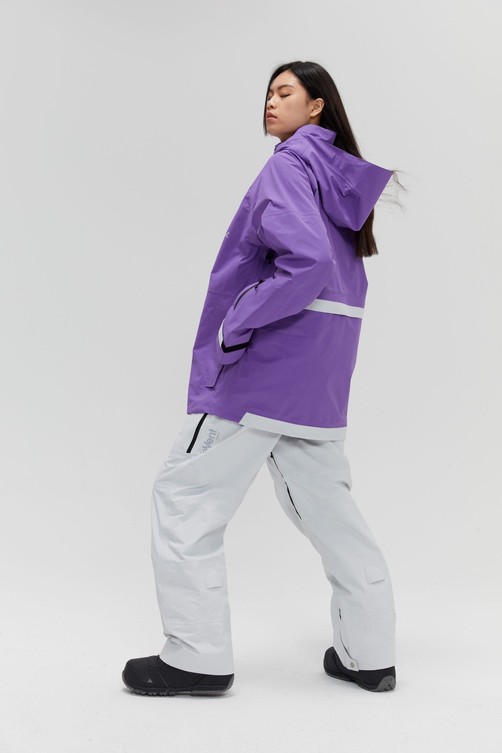Men's Classic Waterproof 3L Snowboard Anorak Jacket