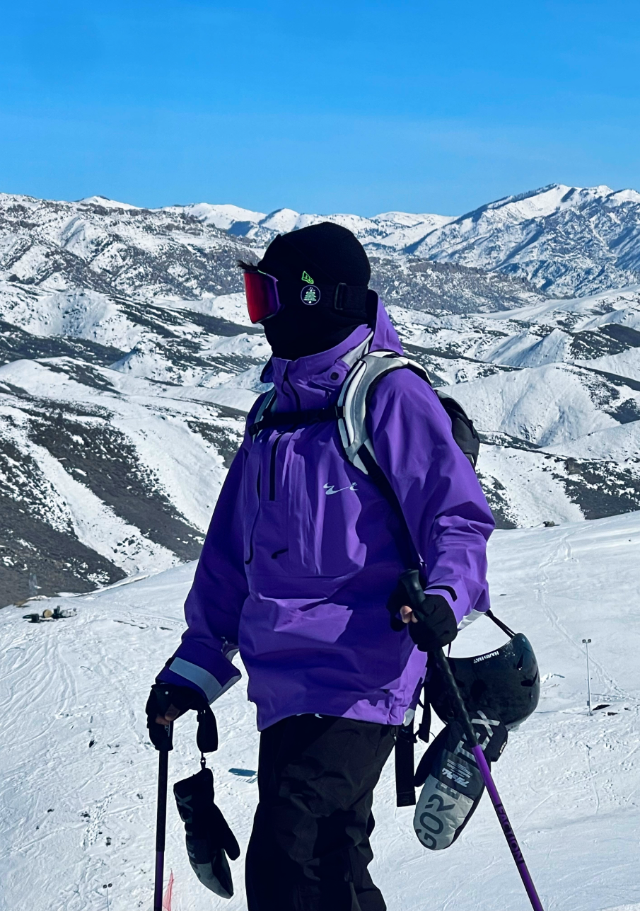 Men's Classic Waterproof 3L Snowboard Anorak Jacket