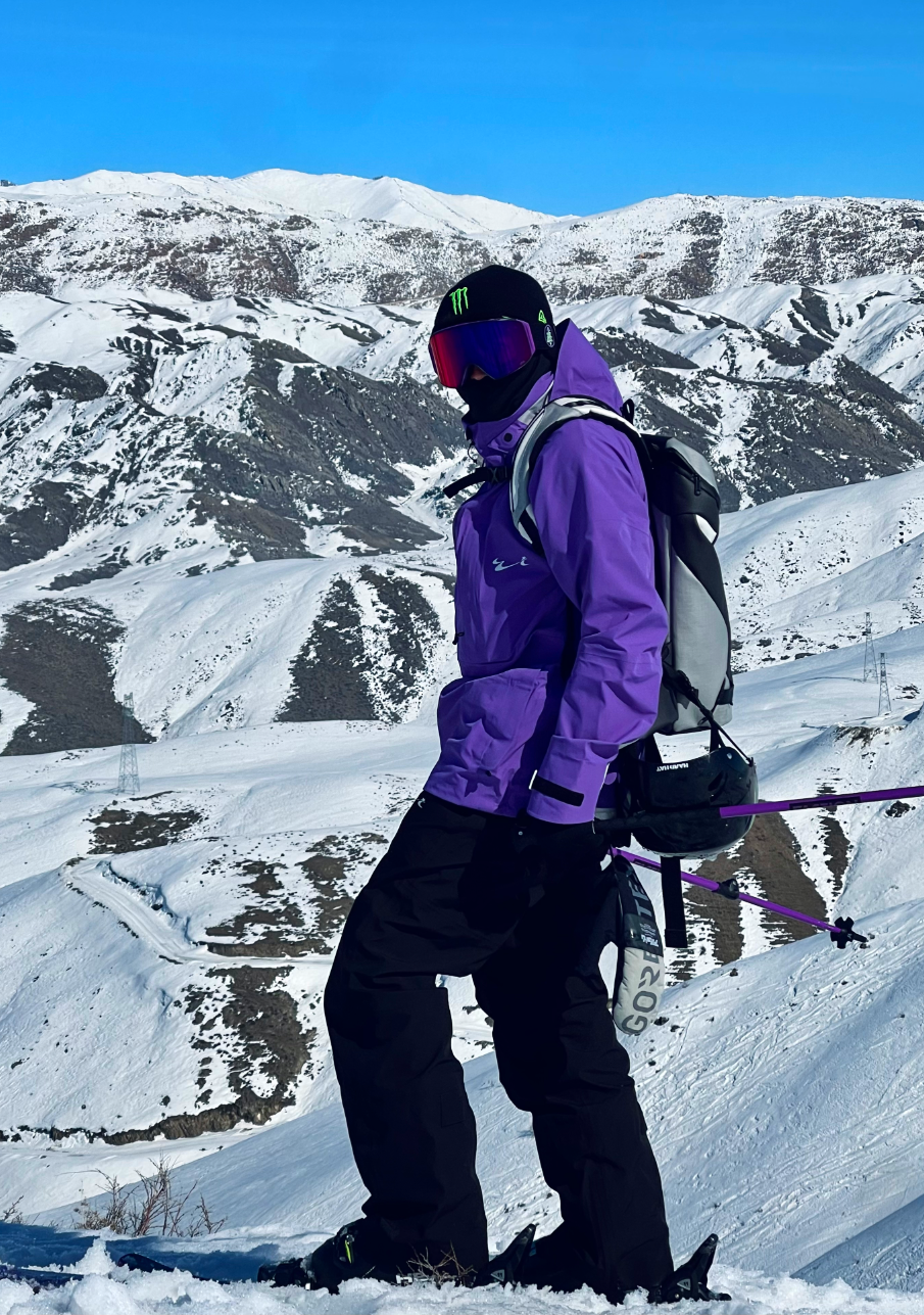 Men's Classic Waterproof 3L Snowboard Anorak Jacket