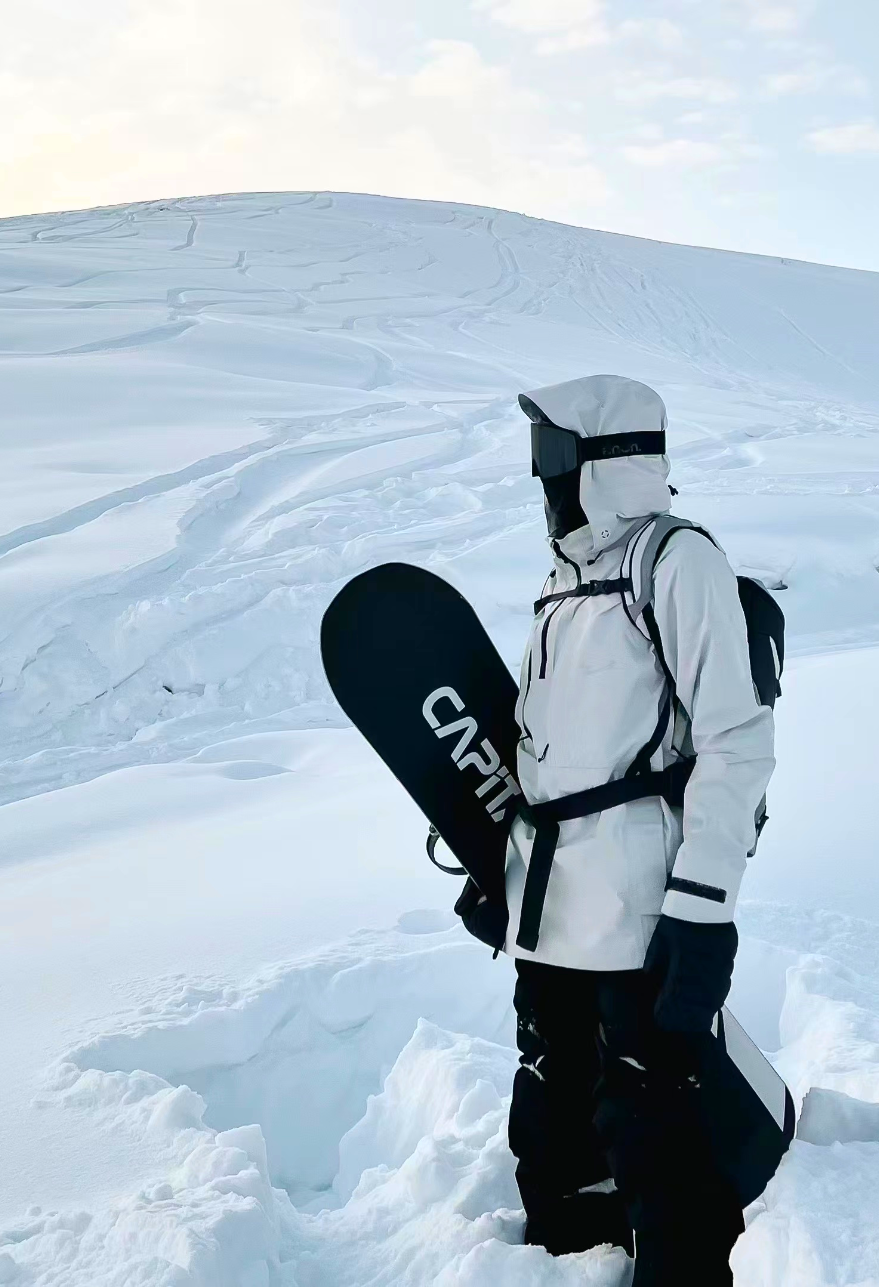 Men's Classic Waterproof 3L Snowboard Anorak Jacket