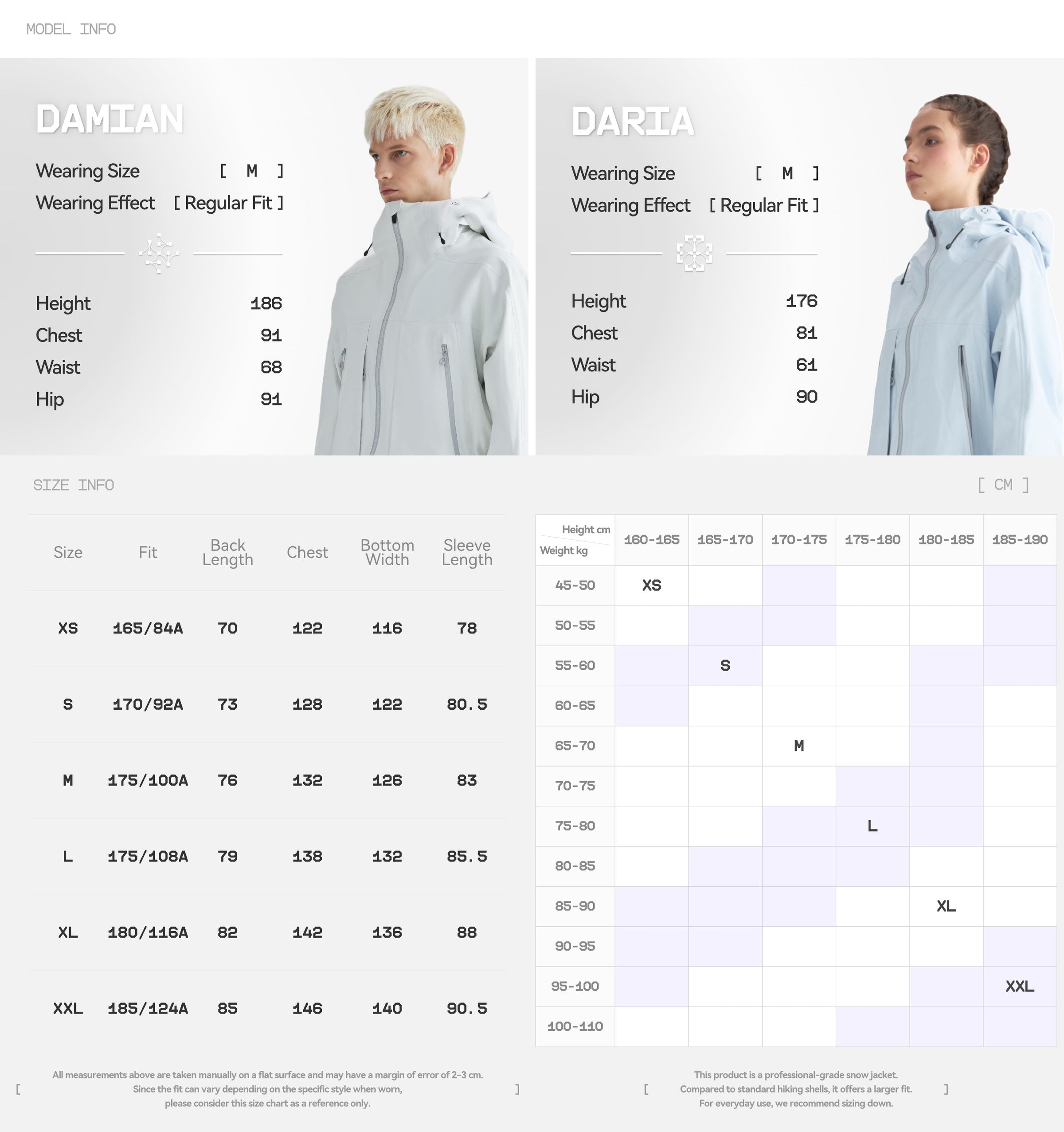 Size guide