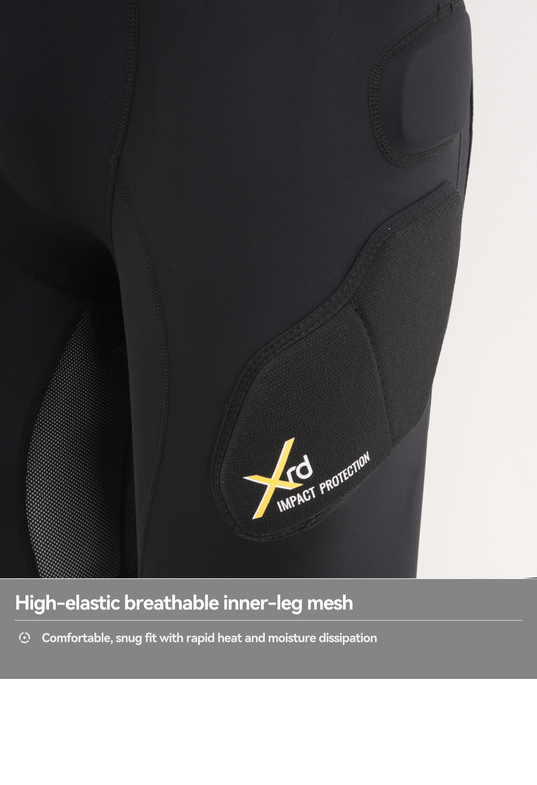 UZSQUARE Protective Hip Pads for Snowboarding & Skiing