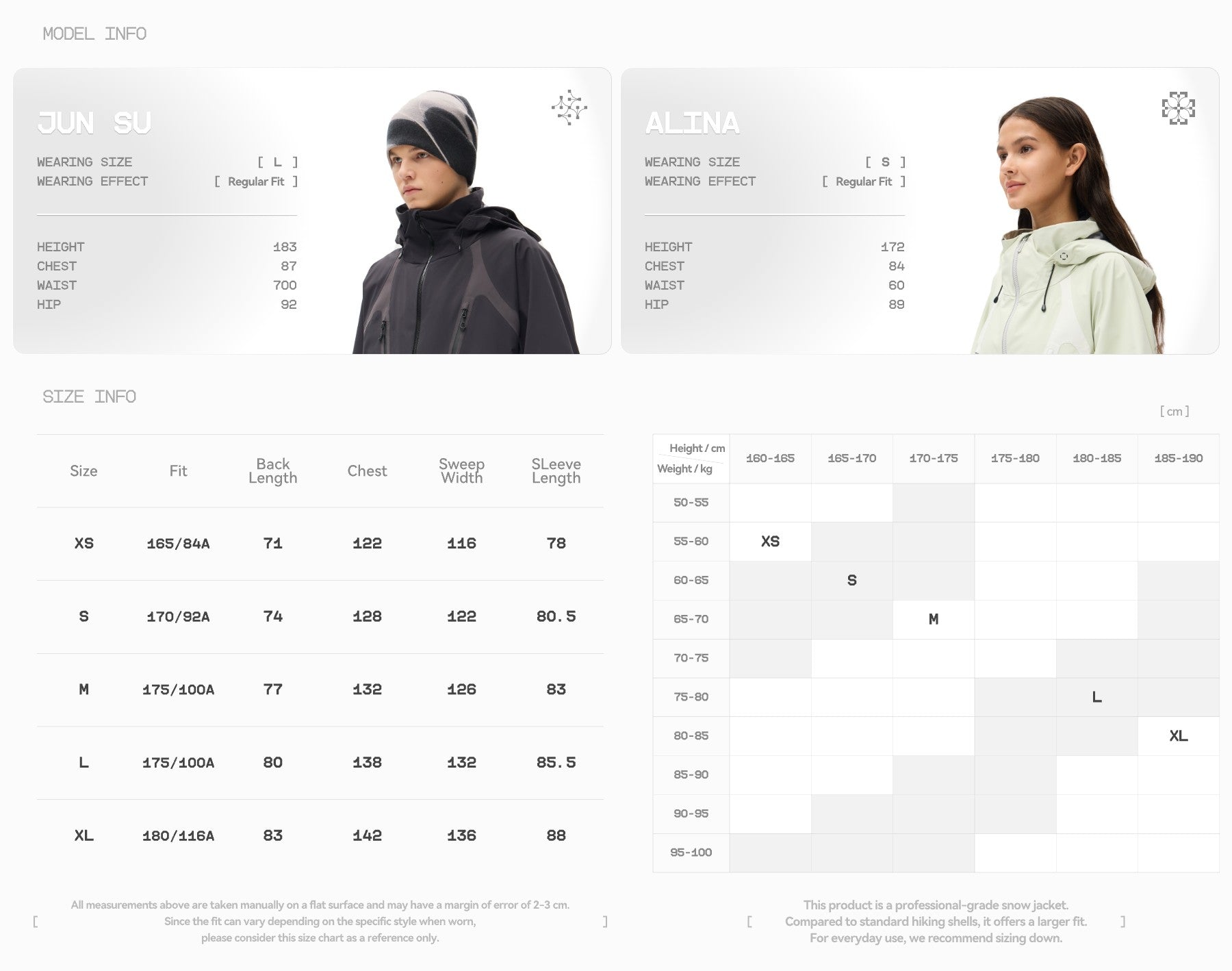 Size guide