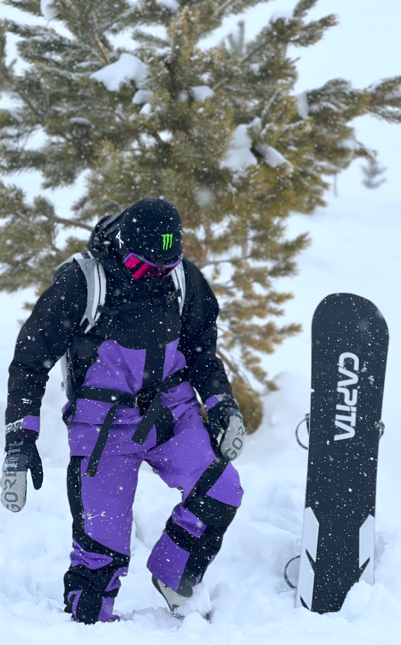 Men's MOTO Waterproof 3L Snowboard Bib Pants