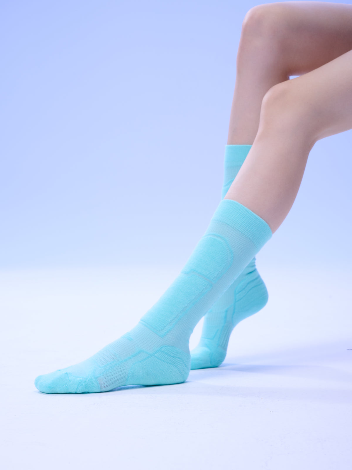 Performance Ski & Snowboard Socks in Mint