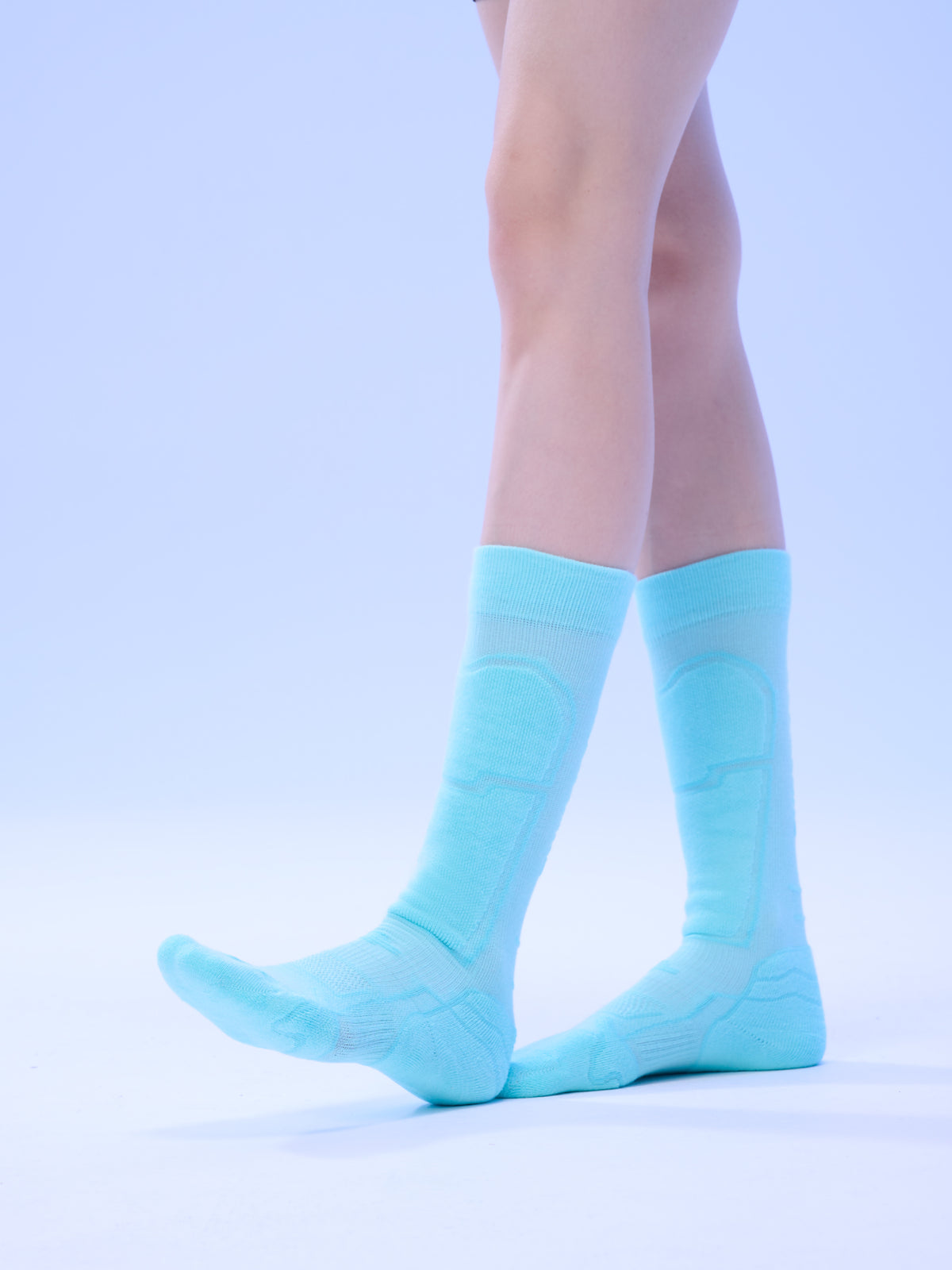 Performance Ski & Snowboard Socks in Mint