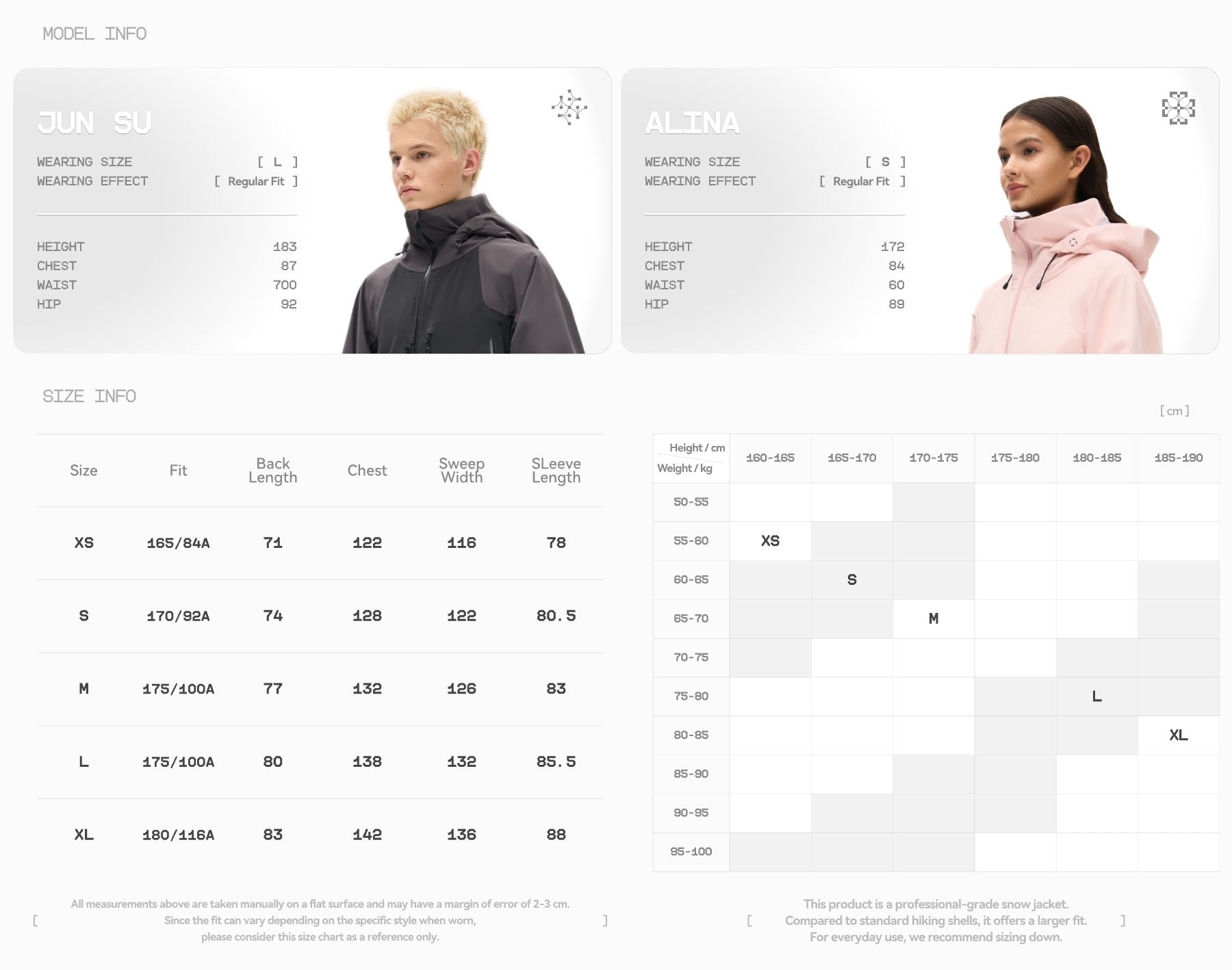 Size guide