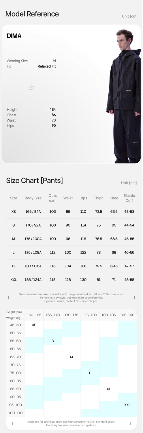 Size guide
